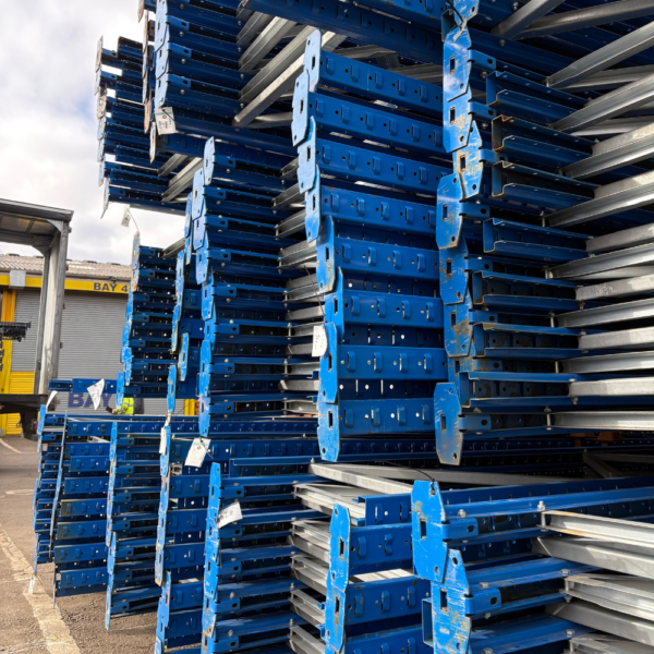 Heavy-Duty Steel Uprights for Racking Systems
